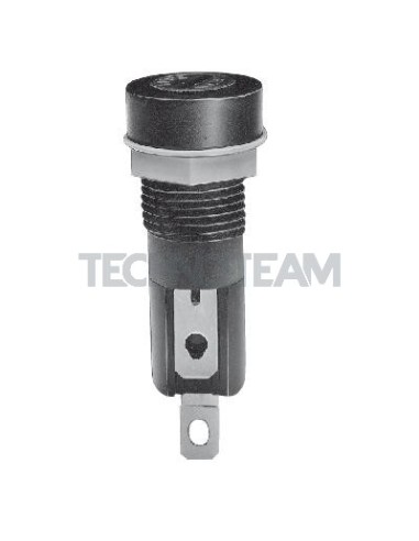 Base portafusibile 5x20 a vite da pannello