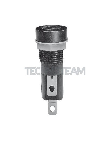 Fuse holder 5x20 with screw for panel