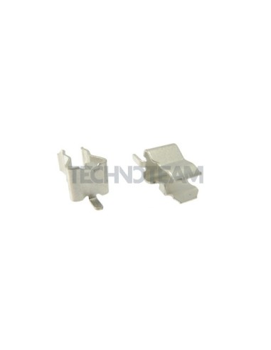 Clip diametro 6,3mm 10A interasse 7,6mm
