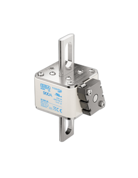 Fusibile SQB2 US-Short aR 690V agg.mic.laterale 900A
