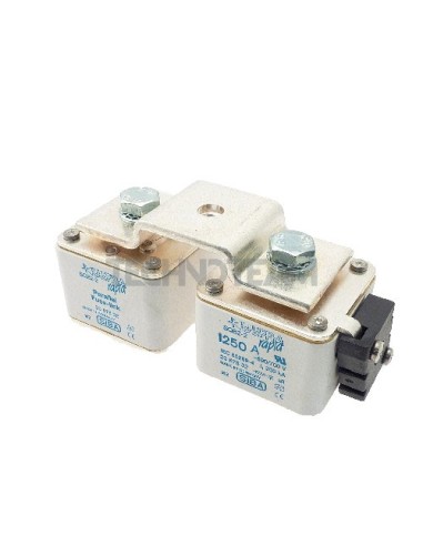 Fusibile 2x SQB2 ViteM10 aR 690V agg.mic.lat. 1400A