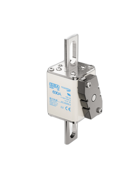 Fusibile SQB1 US-Long aR 1250V ag.mic.laterale 63A