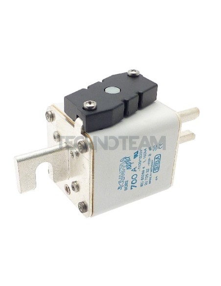Fusibile SQB2 110mmgRL/gS 690VAC/500VDC agg.mic.lat.90°500A