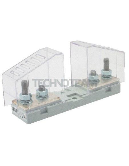 Fuse holder for DIN000-00 80mm +cover 1000V 400A