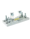 Base per fusibili SQB formati1-2-3 80mm630A 1400V