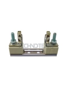 Base portafusibile metallo/ceramica NH00 160A 1P vitiM8x30mm
