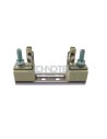 Fuse holder metal/ceramic NH00 160A 1pole screws M8x30mm