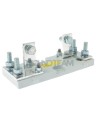 Base per fusibili SQB formati1-2-3 110mm 630A 1400V