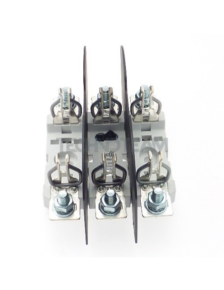 Base Poliestere ST NH00 3p monobloc fiss.guida DIN o a vite