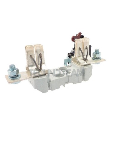 Base poliestere NH3 1polo+micro fissaggio guida DIN o a vite