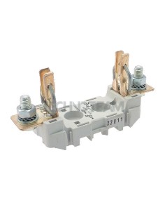 Fuse holder polyester ST NH00 1P DIN rail or screw fixing
