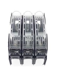 Base NH00 3P IP20 fiss. guida DIN/vite - conn. vite
