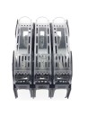 Base NH00 3P IP20 fiss. guida DIN/vite - conn. vite