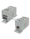Blocco di distribuz.1polo IN:1x(70mm2) OUT:6x(16mm2) Cu