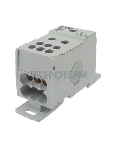 Distribution block 1pole IN:1x(10-70mm2) OUT:6x(2,5-25mm2) A 2