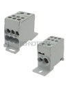 Blocco di distr.1polo IN:1x(35mm2)1x(16mm2) OUT:6x(16mm2) Cu