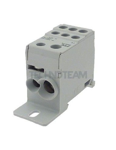 Distrub.block 1pole IN:1x(35mm2)1x(16mm2) OUT:6x(16mm2) Cu