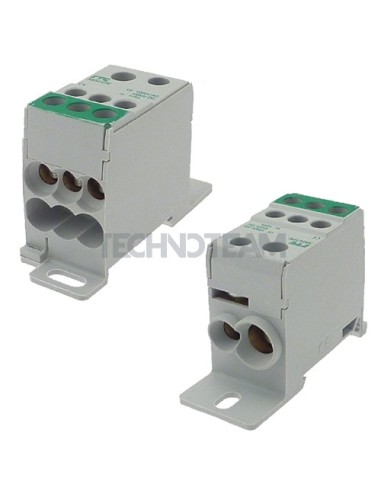 Distrub.block 1pole IN:1x(35mm2)1x(16mm2) OUT:6x(16mm2)ver