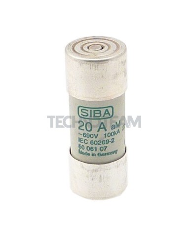 Fusibile 22x58 aM 690V con percussore 10A