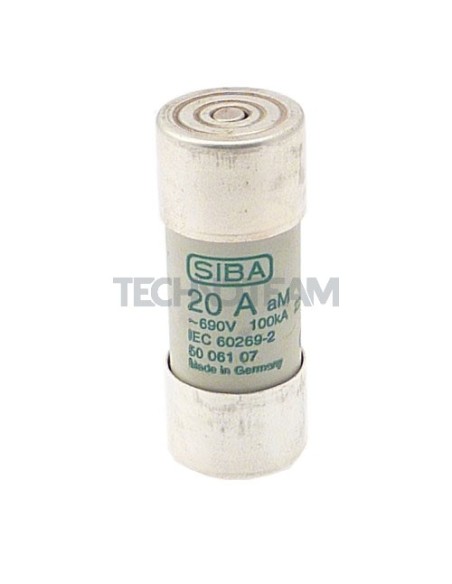 Fusibile 22x58 aM 690V con percussore 80A
