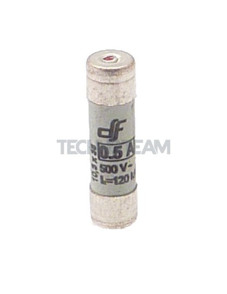 Fusibile 10x38 gG 500V con indicatore 2A