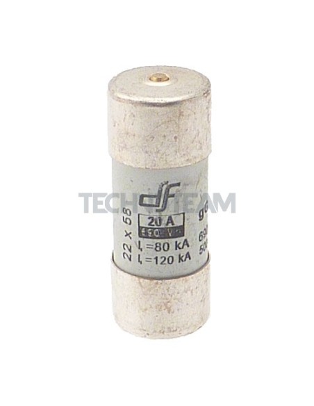 Fusibile 22x58 gG 690V con percussore 8A
