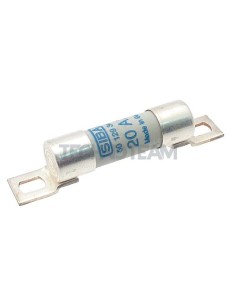Fusibile 14x51 gRL/gS terminali 63mm 690V 12A