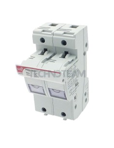 Base portafusibile 14x51 690VAC 750VDC IEC 750V AC UL 1+N