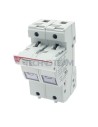 Base portafusibile 14x51 690VAC 750VDC IEC 750V AC UL 1+N