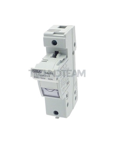 Portafusibile 14x51 690VAC/750VDC 1P