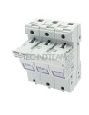 Portafusibile 14x51 690VAC/750VDC 3P