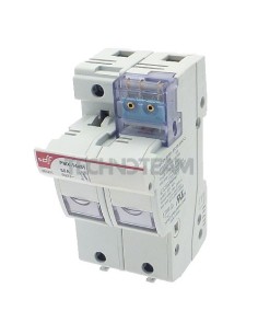 Fuse holder 14x51 1+N 750VAC/DC UL switch (fusing+ presence)
