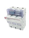 Fuse holder 14x51 3p 750VAC/DC UL switch (fusing+ presence)