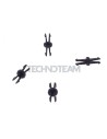 Pin plastico unione portafus.10x38 14x51 22x58 (PMF e PMX)