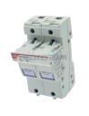 Base portafusibile 14x51 690VAC 750VDC IEC 750V AC UL 2poli