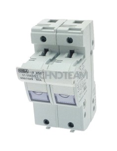 Fuse holder 14x51 690VAC/750VDC UL 2P
