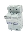 Portafusibile 14x51 690VAC/750VDC 2P