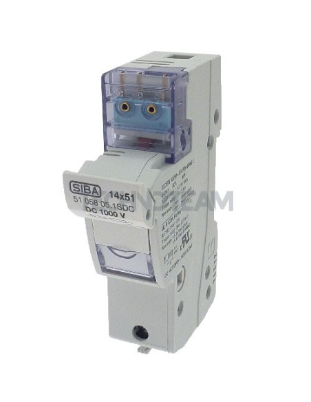 Portafusibile 14x51 1000VDC 1P con micro