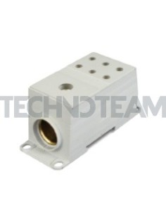 Blocco di distribuz.1polo IN:1x(240mm2) OUT:6x(50mm2) Cu 2