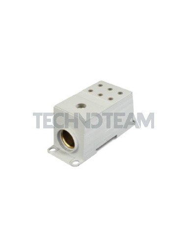 Blocco di distribuz.1polo IN:1x(240mm2) OUT:6x(50mm2) Cu