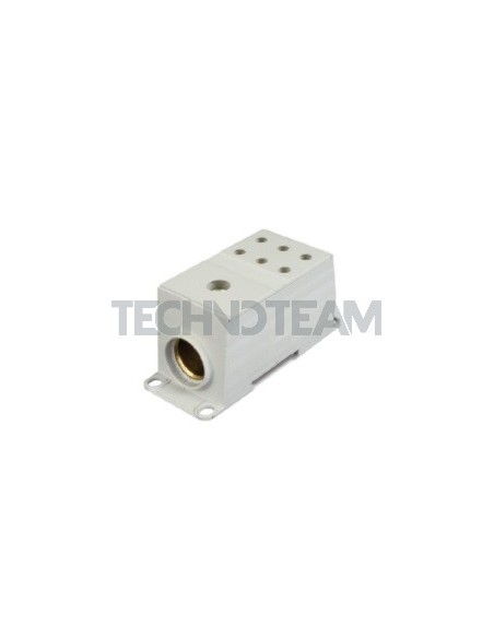 Distribution block 1pole IN:1x(240mm2) OUT:6x(50mm2) Cu