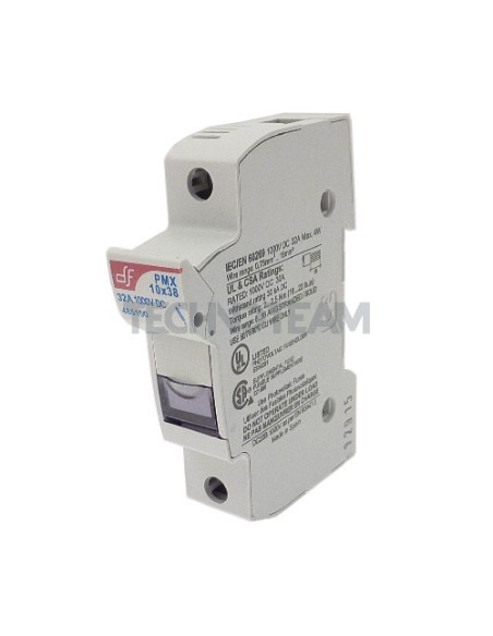Fuse holder 10x38 1000VDC 1pole UL4248-18 (PMX)