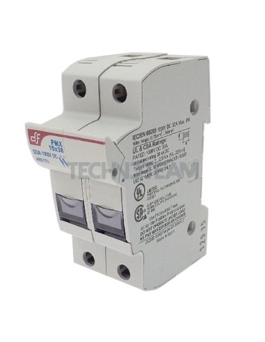 Fuse holder 10x38 1000VDC 2poles UL4248-18 (PMX)