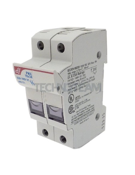 Fuse holder 10x38 1000VDC 2poles UL4248-18 (PMX)
