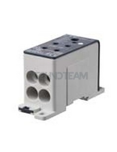 Blocco di distribuz.1polo IN:1x(70mm2) OUT:4x(35mm2) Al