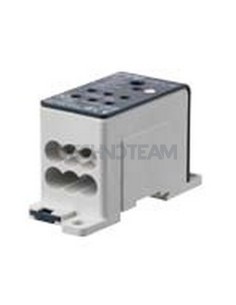 Blocco distribuz. 1 polo IN:1x(2,5-50mm2) OUT:6x(2,5-25mm2)