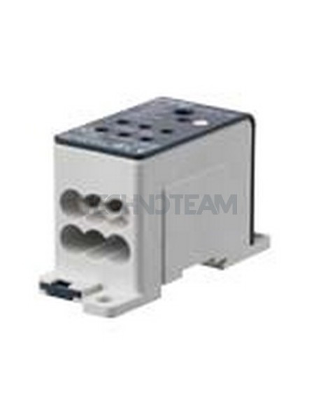 Blocco distribuz. 1 polo IN:1x(2,5-50mm2) OUT:6x(2,5-25mm2)