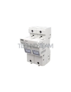 Portafusibile 14x51 1000VDC 2P