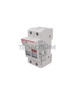 Base portafusibile 10x38 690VAC/750VDC 1+N UL ind.lumin(PMX)