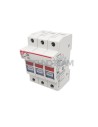 Base portafusibile 10x38 690VAC/750VDC 3P ULcon ind.lum(PMX)